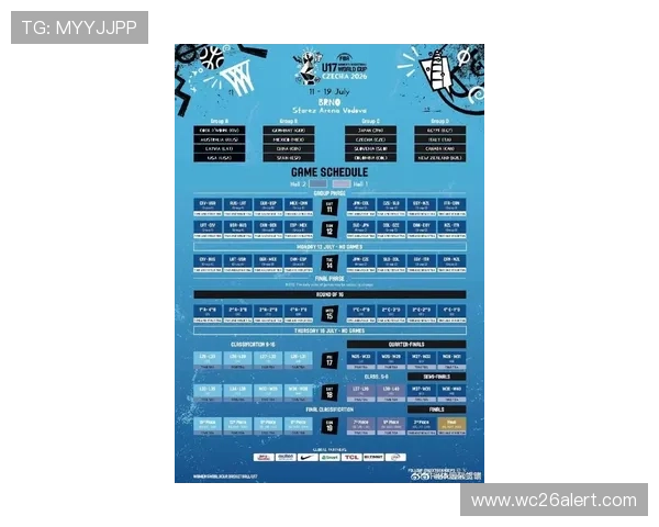 2026年女篮世界杯预选赛赛程表最新公布，完整比赛时间和赛程安排一览